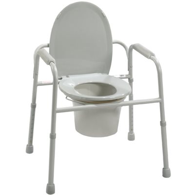 Chaise D'Aisance: Tout-En-Un Chaise D'Aisance: Tout-En-Un