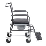 Chaise D'Aisance: Rembourrée Appui-Bras Rabattables
