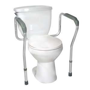 Toilet Grab Bar: Adjustable Safety Frame