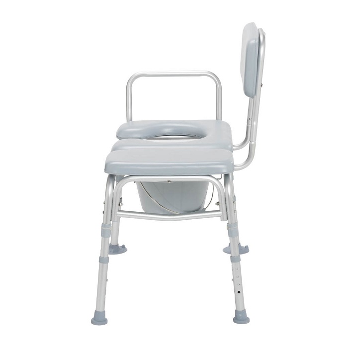 Transfer Chair Commode And Transfer Combination Padded