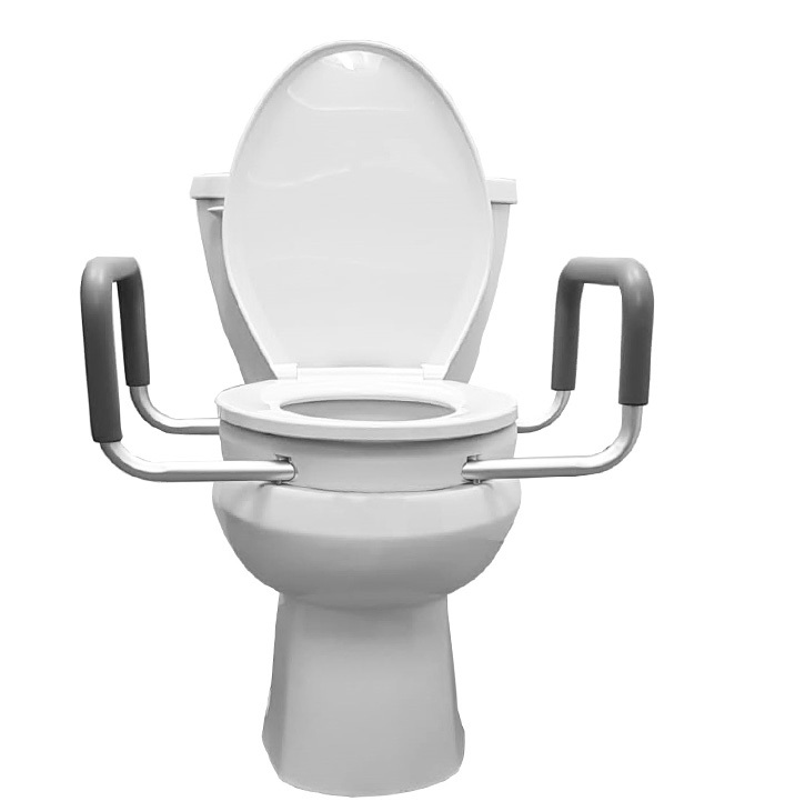 Toilet Seat Elongated Raised 2