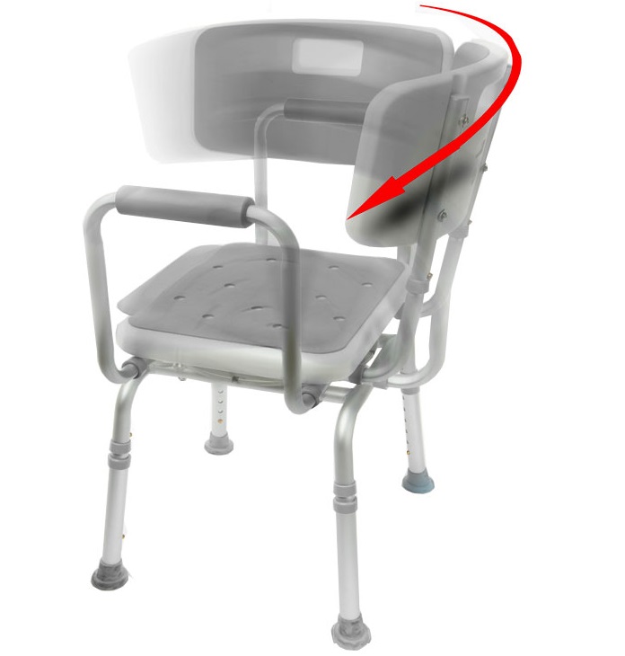 Chaise De Baignoire Réglable Herdegen - Siège Pour Bain En Acier Inoxydable Et Plastique, Neuf