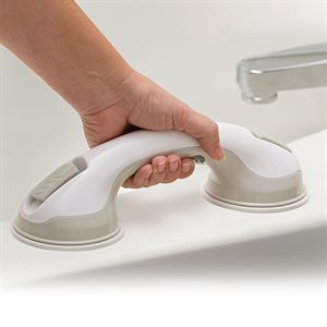 Bath Grab Bar: Suction Cup