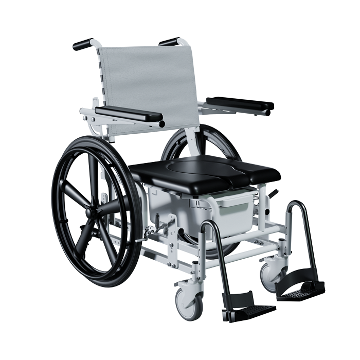 Shower and Commode Chair: Sentinel Adjustable
