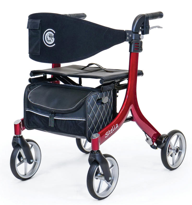 Déambulateur: Stella Bariatrique 20" Ultra-Léger Aluminium 